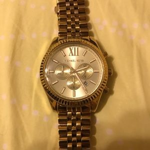 Gold Michael Kors Lexington watch
